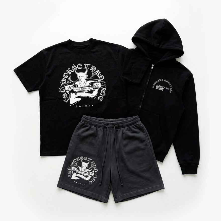 "TODOS SOMOS SANTOS" full outfit